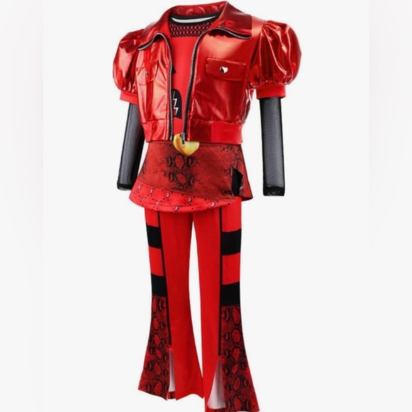NWT Descendants: Rise of Red RED Costume - Picture 4 of 5